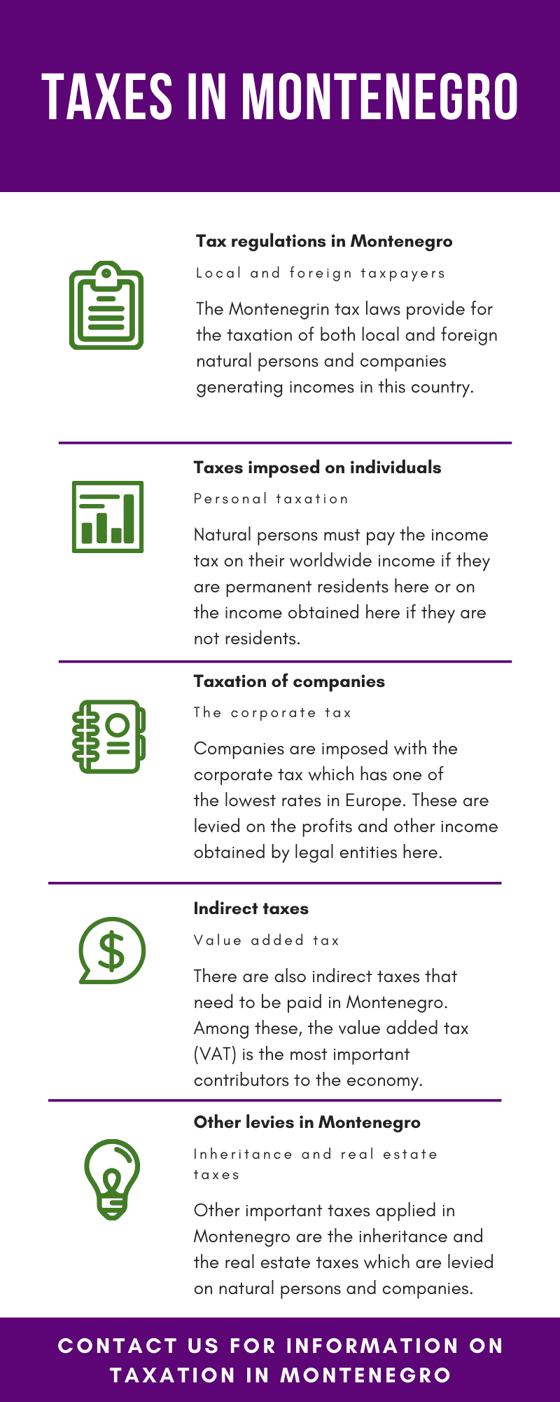 Taxes in Montenegro